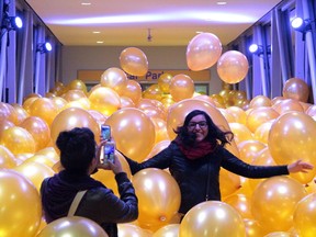 Nuit Blanche was one of many successful downtown events in Edmonton in 2015.