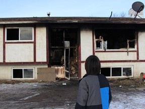 A family of 14 is homeless after a fire at their house on the Ermineskin Cree Nation.