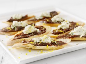 Crostini with Citrus Ricotta