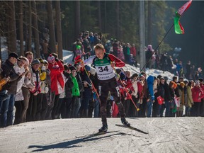 Edmonton biathlete Pearce Hanna competes in the 2015 International Biathlon Union youth/juniors world championship in Belarus. He just returned from his first men's IBU races in December 2015 in Austria and Italy.