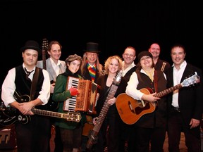 The cast of The Christmas Carol project. The show's Festival Place performance on Friday, Dec. 4 is sold out, but you can catch it one last time at Westbury Theatre in the ATB Arts Barns on Friday, Dec. 18.