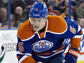 Edmonton Oilers defenceman Mark Fayne.