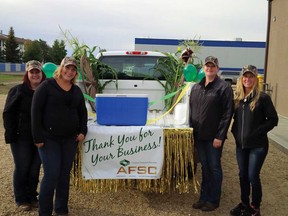 AFSC staff take part in the Westlock Fair and Rodeo.