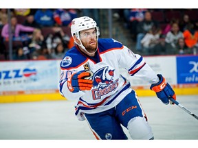 Bakersfield Condors forward Zack Kassian during AHL action at the Rabobank Arena in Bakersfield, Calif.