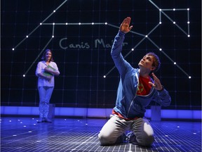 Curious Incident of the Dog in the Night-Time, The Ethel Barrymore Theatre  Tyler Lea --- Begin Additional Info --- Benjamin Wheelwright in the Broadway production of The Curious Incident of the Dog in the Night Time.