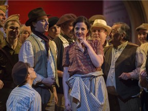 Géraldine Chauvet  plays Carmen in the Edmonton Opera production at the Jubilee Auditorium.