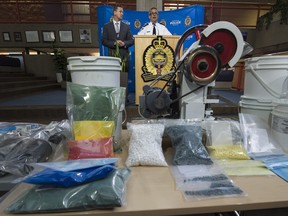 Edmonton police dismantled a fentanyl lab and seized more than $435,000 in illegal drugs after an extensive investigation that ended on New Year's Eve.