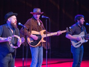 Nathaniel Rateliff and The Night Sweats perform at the Winspear Centre on Monday, January 18, 2016.