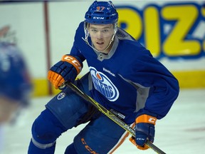 Connor McDavid, out since Nov. 3 with a broken clavicle, will return to play Feb. 2.