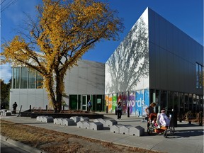 Green Home Energy kits can be borrowed from  the Edmonton Public Library. Pictured: the Highlands branch