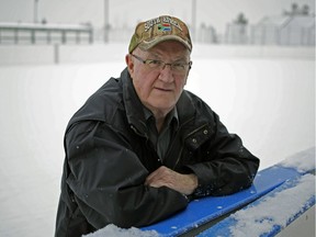 Del Golinoski, 80, has been a lifelong volunteer at the McLeod Community League. A hockey tournament will be held this weekend at the community league rink to honour his commitment to the neighbourhood and the city.