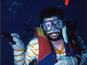 David Cluett was a well-known member of Edmonton's scuba diving community. He died in in December after a battle with cancer.