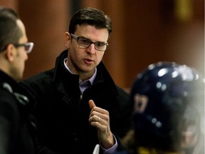 Mike Gabinet has coached the NAIT Ooks to a 22-0 record this season.