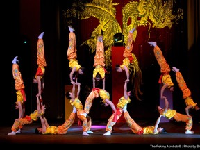 Peking Acrobats, performing on Thursday, Feb. 4 at Festival Place.