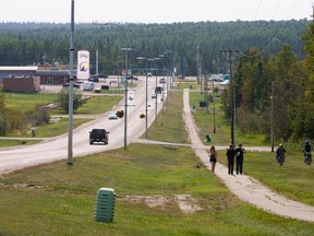 The Fox Creek was hit Tuesday morning by an earthquake.