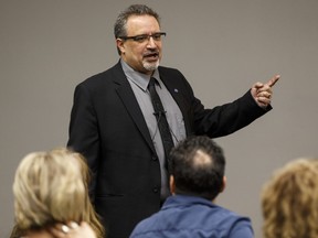 Alberta Teachers' Association president Mark Ramsankar says a 'me-too' clause in a tentative new teachers' agreement shouldn't affect bargaining with other unions.