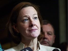 Former Alberta premier Alison Redford