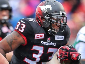 Calgary Stampeders running back Jerome Messam.