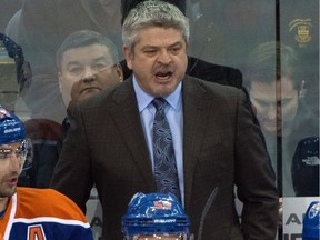 Oilers head coach Todd McLellan