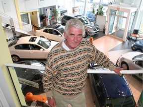 Ben Kolbuc in the Norden Volkswagen showroom in 2007.