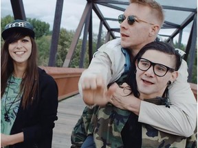 The Cloverdale footbridge appears in a video featuring Skrillex and Diplo.