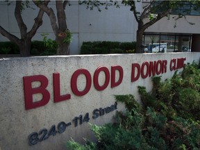Canadian Blood Services. (File photo)