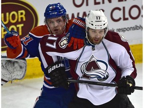The Oilers take on the Colorado Avalanche at Rexall Place Saturday, 8 p.m.