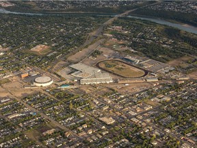 Rexall Place is only a small part of a much larger plan, called Vision 2020, for the entire 64 hectares that Northlands controls.