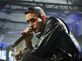 G-Eazy performs at the Pandora Holiday 2015 Concert in New York.