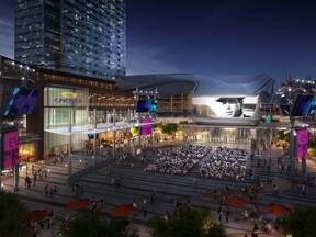 The Oilers Entertainment Group is planning everything from concerts to movie nights in ICE District's outdoor plaza.