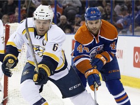 The Edmonton Oilers face off against the Nashville Predators Monday at 7 p.m.