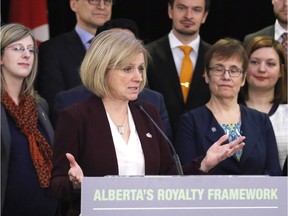 Nineteen Alberta academics are asking Premier Rachel Notley to institute a sales tax so the province will no longer be so reliant on oil royalties.