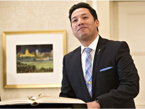 Alberta Minister of Culture and Tourism Ricardo Miranda recounted Monday how he fled Nicaragua's  civil war in 1979.