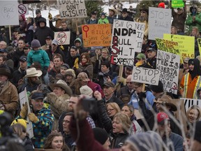 Hundreds of Alberta farmers and ranchers descended on the Alberta legislature  in December to protest Bill 6, new farm safety legislation.