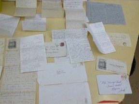 Rimbey RCMP are hoping to return a bundle of handwritten letters dating back to 1946 to their rightful owner. The letters were discovered in a vehicle along with an assortment of stolen items.