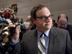 The city is looking at its policy after pulling advertising from Ezra Levant's conservative online-media site The Rebel.