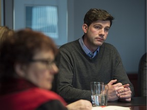 Editorial Board meeting with Edmonton Mayor Don Iveson.