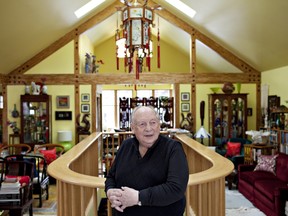 Brian Evans pictured in his home March 9, 2012.