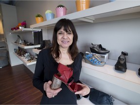 Kim Hill, who used to own the Thread Hill clothing store on 124 Street, has opened March First Footwear.