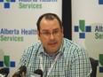 Dr. Chris Sikora, Medical Officer of Health, Edmonton Zone for Alberta Health Services.