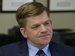 Alberta Wildrose Party Leader Brian Jean, in his office on March 15, 2016