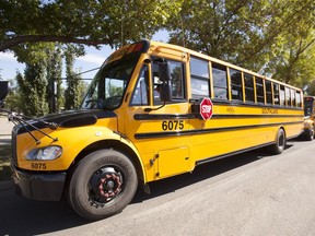 A Red Deer woman was sentenced to 45 days in jail, a 12-month driving ban and 12 months' probation in court Monday for driving a school bus while drunk in June.