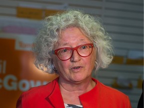 Edmonton-Strathcona MP Linda Duncan, in an October 2015 file photo, writes in Monday's letters that the federal government needs to move fast to reform Employment Insurance in a way that is fair to Albertans.