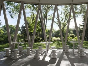 Architecture firm gh.3 won the Recreational Wood Design Award for Edmonton's Borden Park Pavilion at the 2016 Prairie Wood Design Awards.