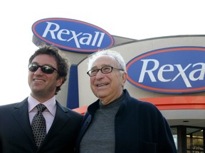 Daryl and Barry Katz officially opened their flagship Rexall drug store at Jasper Avenue and 118 Street  in 2004.
