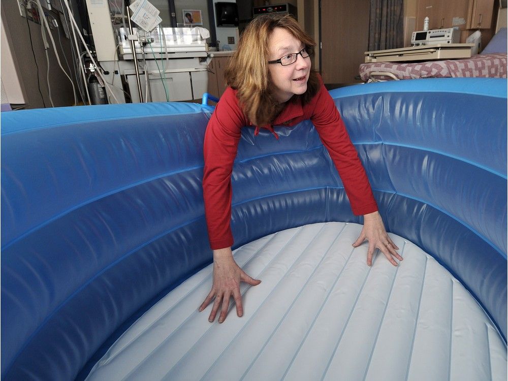 Inflatable birth pools to be featured at Alberta Legislature rally for