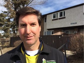 Gavin Martinson, president of the Edmonton Federation of Community Leagues.