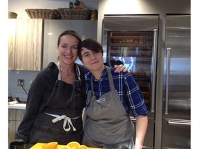 Chefs Kathryn Joel (left) and Doreen Prei of Get Cooking are hosting a series of Friday night events called Kitchen Party.