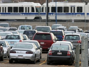The city is looking to expand the number of parking spots available at transit stations.