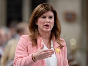 Interim Conservative Leader Rona Ambrose during question period  April 13 in the House of Commons in Ottawa.